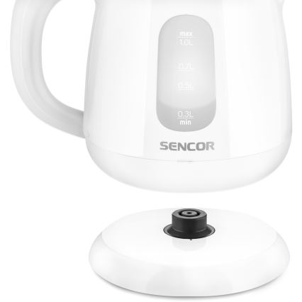 Sencor - Bollitore 1 l 1100W/230V bianco