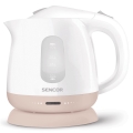 Sencor - Bollitore 1 l 1100W/230V bianco/rosa
