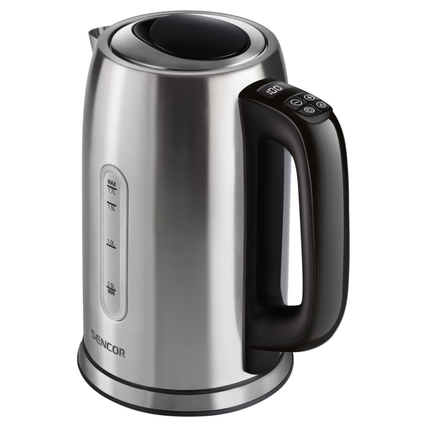 Sencor - Bollitore con termoregolazione  1,7 l 2400W/230V