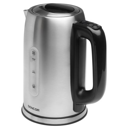 Sencor - Bollitore con termoregolazione  1,7 l 2400W/230V