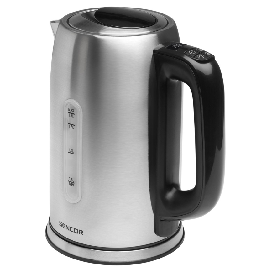 Sencor - Bollitore con termoregolazione  1,7 l 2400W/230V