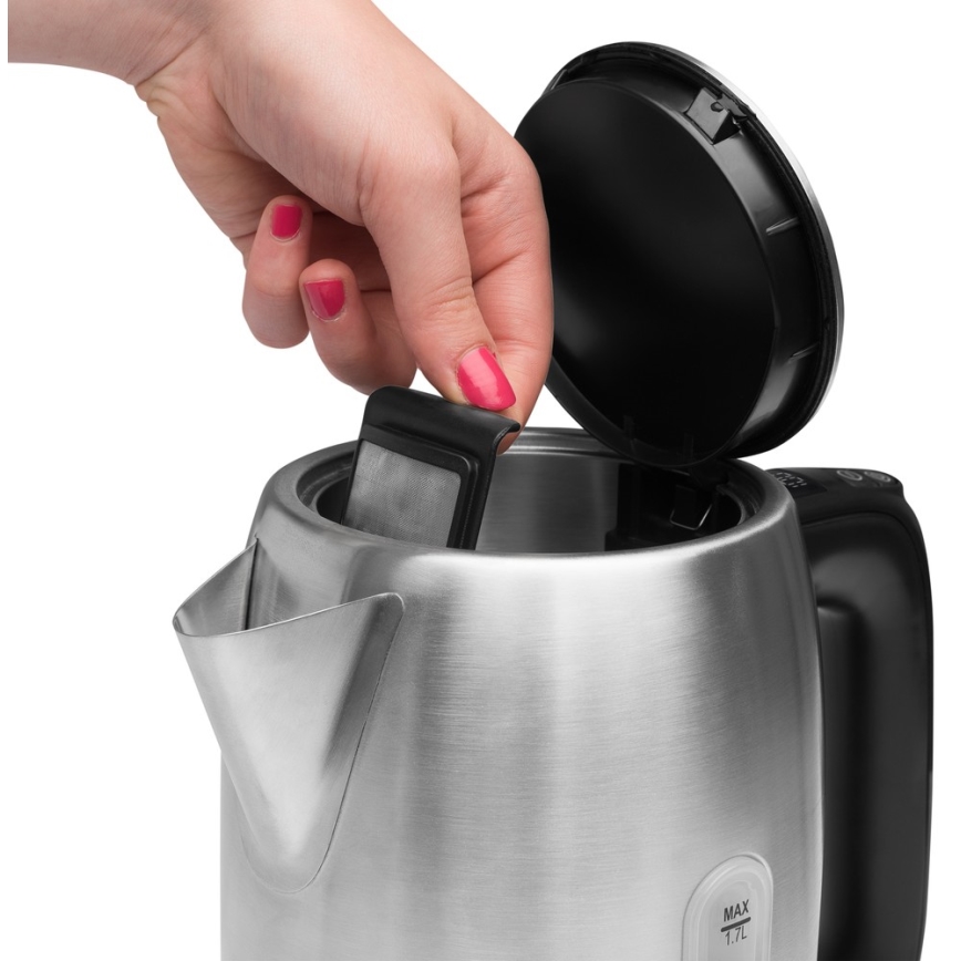 Sencor - Bollitore con termoregolazione  1,7 l 2400W/230V