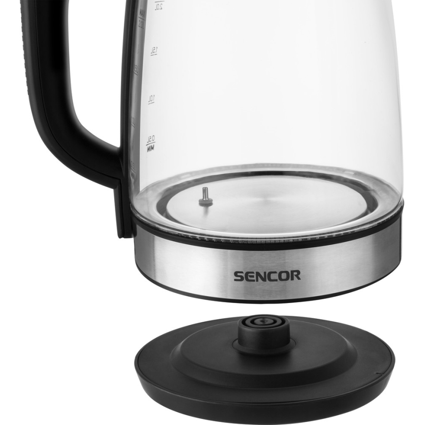 Sencor - Bollitore con termoregolazione 2 l 2200W/230V