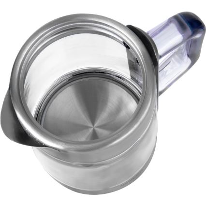 Sencor - Bollitore elettrico rapido con termoregolazione 1,5 l 1500W/230V acciaio inox