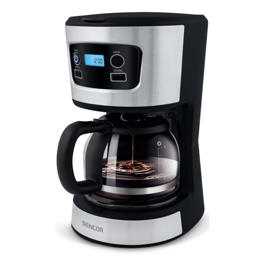 Sencor - Caffettiera a goccia con display LCD 700W/230V