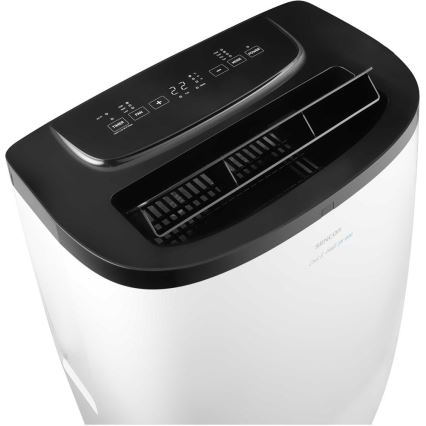 Sencor - Condizionatore portatile intelligente 4-in-1 completo di accessori 1750 W/230 V 18000 BTU Wi-Fi bianco + telecomando