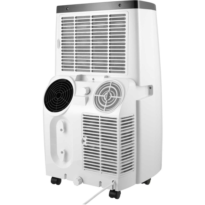 Sencor - Condizionatore portatile intelligente 4-in-1 completo di accessori 1750 W/230 V 18000 BTU Wi-Fi bianco + telecomando