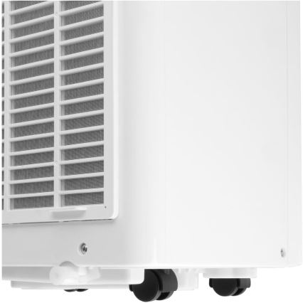 Sencor - Climatizzatore portatile intelligente 5 in 1 con accessori completi 733W/230V 9000 BTU Wi‑Fi bianco + telecomando