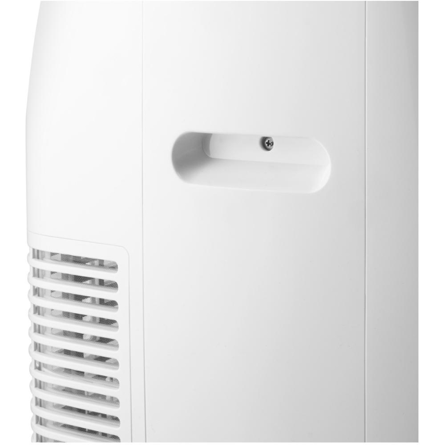 Sencor - Climatizzatore portatile intelligente 5 in 1 con accessori completi 733W/230V 9000 BTU Wi‑Fi bianco + telecomando