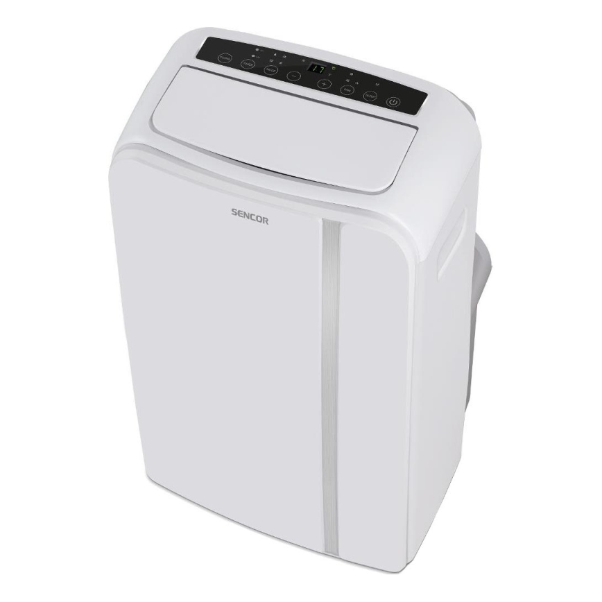 Sencor - Condizionatore d'aria mobile Smart 3in1 comprensivo di accessori completi 1450W/230V 12000 BTU Wi-Fi bianco + telecomando