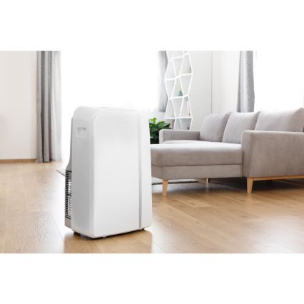 Sencor - Condizionatore d'aria mobile Smart 3in1 comprensivo di accessori completi 1450W/230V 12000 BTU Wi-Fi bianco + telecomando