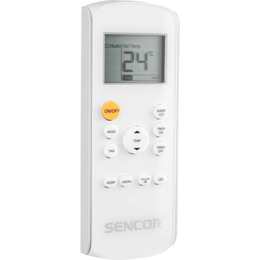 Sencor - Condizionatore d'aria mobile Smart 3in1 comprensivo di accessori completi 1450W/230V 12000 BTU Wi-Fi bianco + telecomando