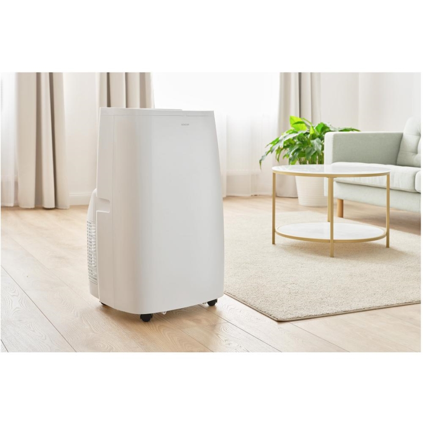 Sencor - Condizionatore d'aria mobile Smart 3in1 comprensivo di accessori completi 1700W/230V 16000 BTU Wi-Fi + telecomando