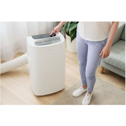 Sencor - Condizionatore d'aria mobile Smart 3in1 comprensivo di accessori completi 1700W/230V 16000 BTU Wi-Fi + telecomando