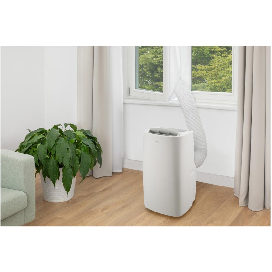 Sencor - Condizionatore d'aria mobile Smart 3in1 comprensivo di accessori completi 1700W/230V 16000 BTU Wi-Fi + telecomando