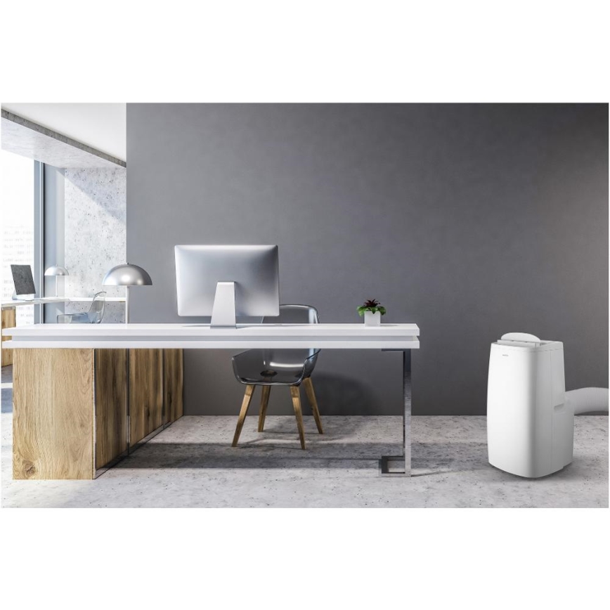 Sencor - Condizionatore d'aria mobile Smart 3in1 comprensivo di accessori completi 1700W/230V 16000 BTU Wi-Fi + telecomando
