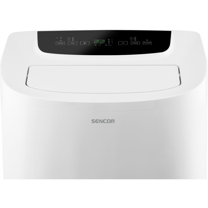 Sencor - Condizionatore d'aria mobile Smart 3in1 comprensivo di accessori completi 1700W/230V 16000 BTU Wi-Fi + telecomando