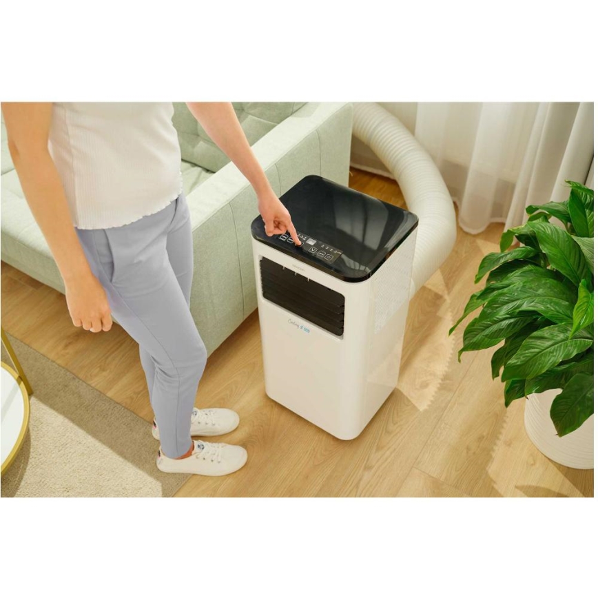 Sencor - Condizionatore d'aria mobile Smart 3in1 comprensivo di accessori completi 805W/230V 8000 BTU Wi-Fi + telecomando