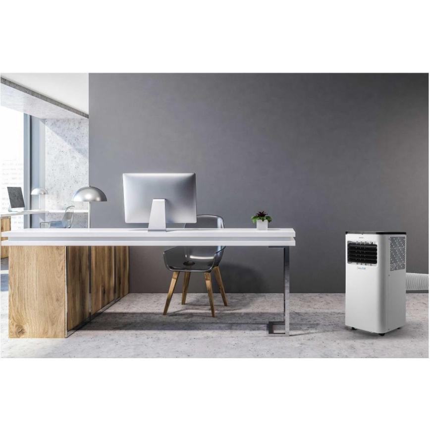 Sencor - Condizionatore d'aria mobile Smart 3in1 comprensivo di accessori completi 805W/230V 8000 BTU Wi-Fi + telecomando
