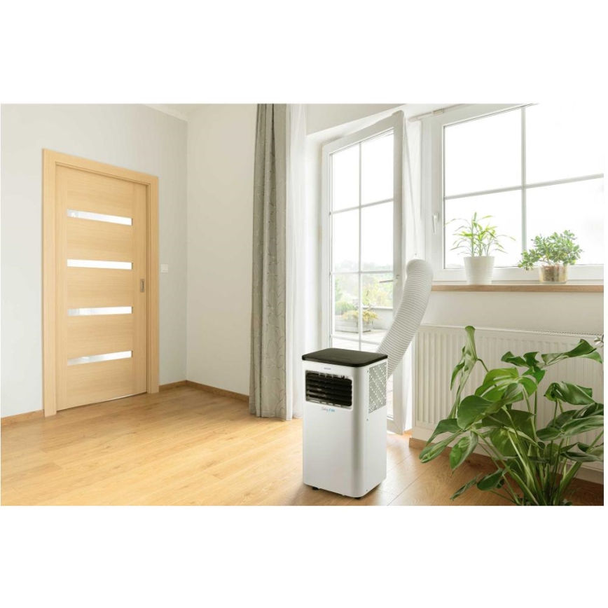 Sencor - Condizionatore d'aria mobile Smart 3in1 comprensivo di accessori completi 805W/230V 8000 BTU Wi-Fi + telecomando