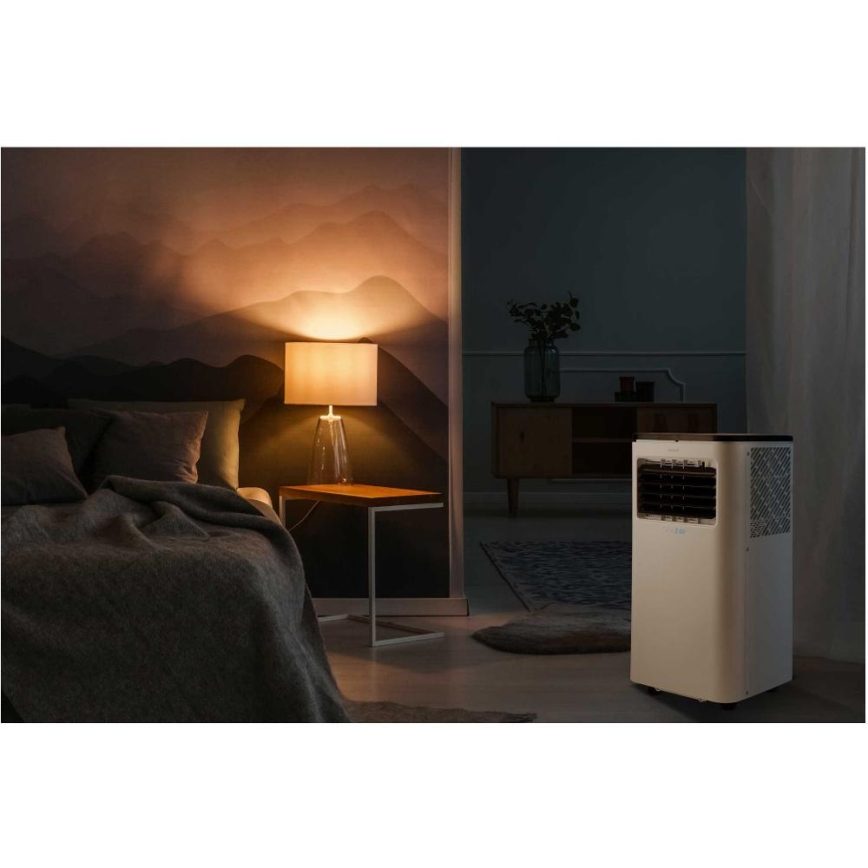 Sencor - Condizionatore d'aria mobile Smart 3in1 comprensivo di accessori completi 805W/230V 8000 BTU Wi-Fi + telecomando