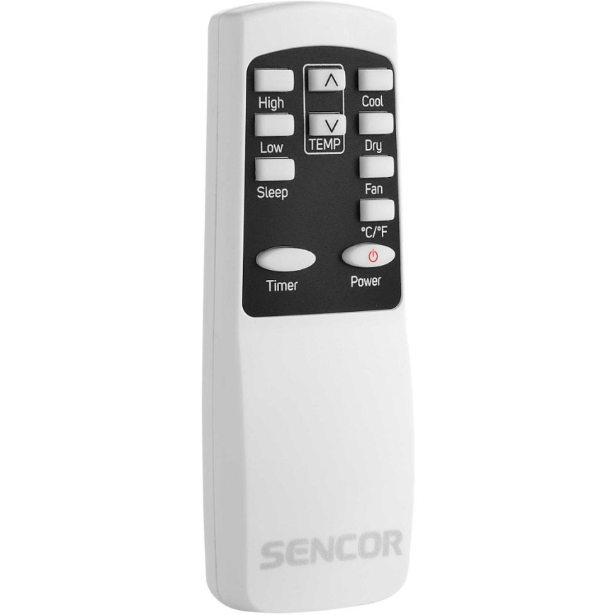 Sencor - Condizionatore d'aria mobile Smart 3in1 comprensivo di accessori completi 805W/230V 8000 BTU Wi-Fi + telecomando