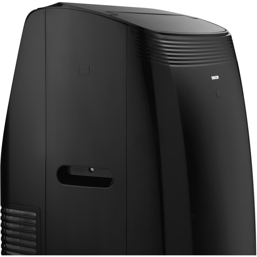 Sencor - Condizionatore mobile smart včetně kompletního příslušenství 900W/230V 9000 BTU Wi-Fi nero + telecomando