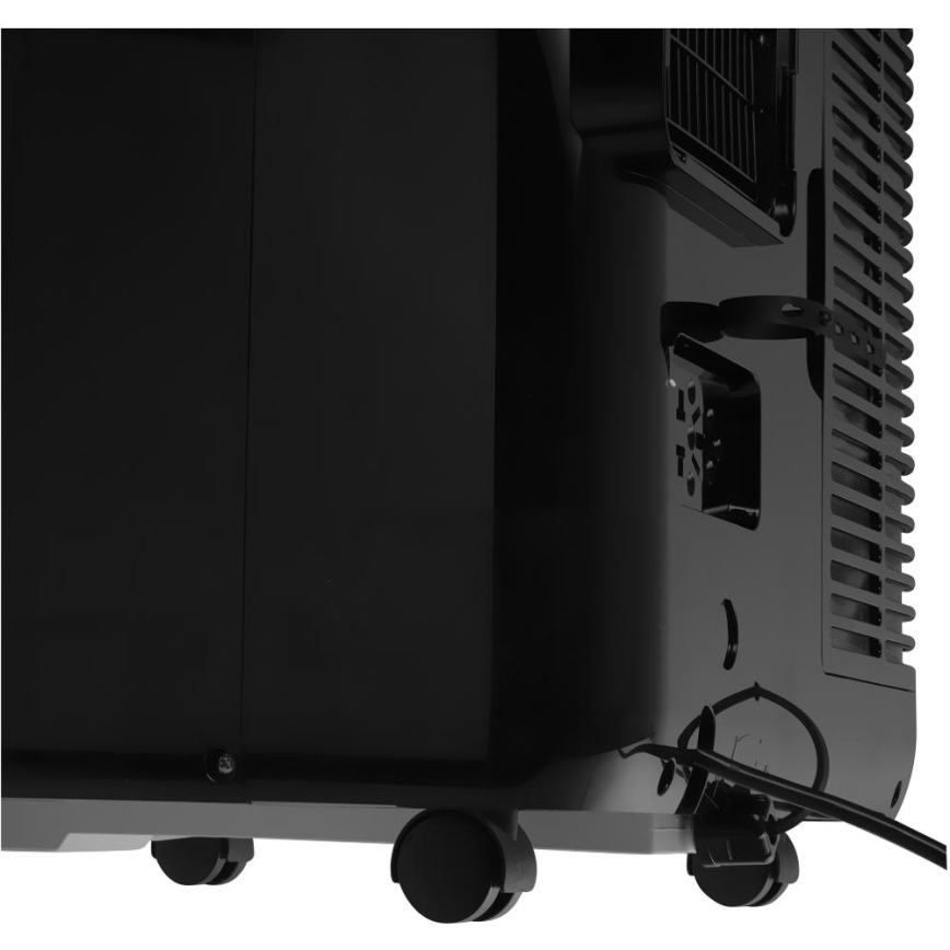 Sencor - Condizionatore mobile smart včetně kompletního příslušenství 900W/230V 9000 BTU Wi-Fi nero + telecomando