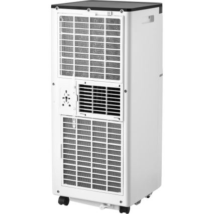 Sencor - Condizionatore portatile intelligente 3 in 1 con kit completo di accessori 760W/230V 7000 BTU Wi-Fi bianco + telecomando