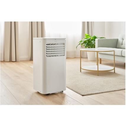 Sencor - Condizionatore d'aria portatile intelligente 3-in-1 con accessori completi 760W/230V 7000 BTU Wi‑Fi + telecomando