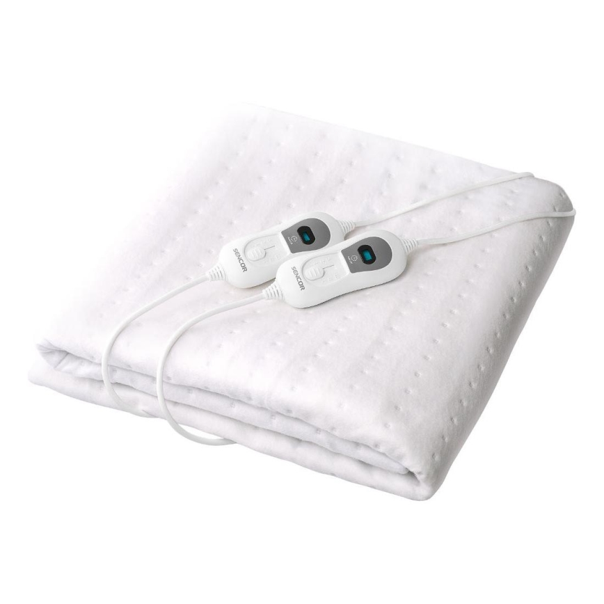 Sencor - Coperta elettrica per due persone 120W/230V 160x140 cm