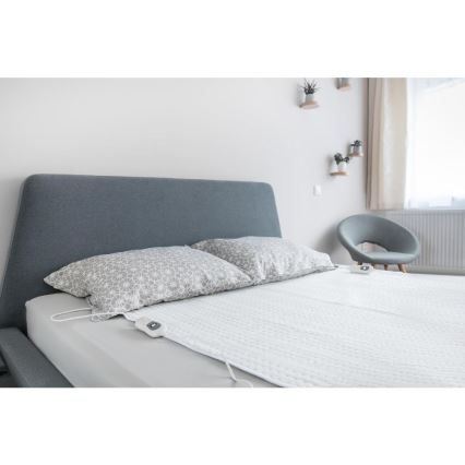 Sencor - Coperta elettrica per due persone 120W/230V 160x140 cm