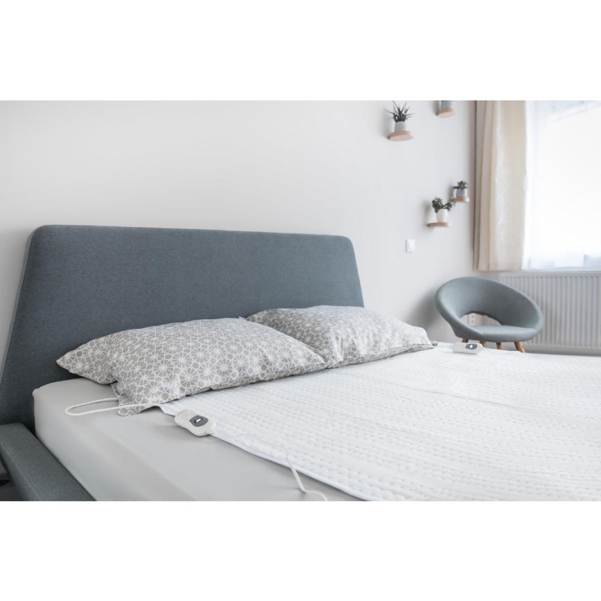 Sencor - Coperta elettrica per due persone 120W/230V 160x140 cm