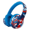 Sencor - Cuffie wireless con microfono 3,7V/400 mAh blu/rosso