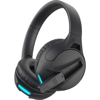 Sencor - Cuffie wireless con microfono 600 mAh nero