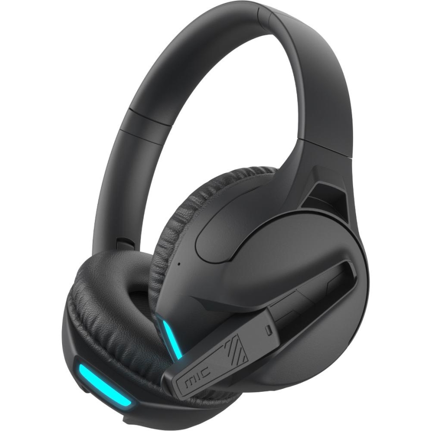 Sencor - Cuffie wireless con microfono 600 mAh nero