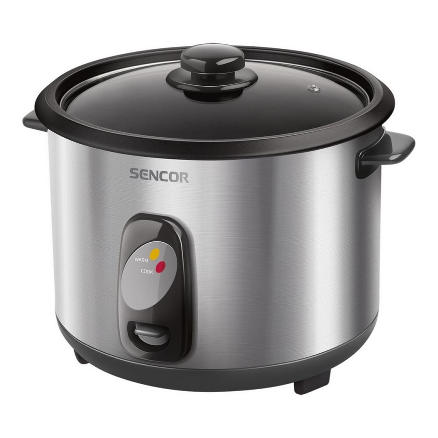 Sencor - Cuociriso 1000W/230V 2,8 l in acciaio inox