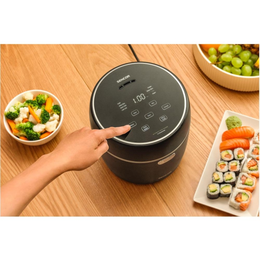 Sencor - Cuociriso 350W/230V 0,6 l nero