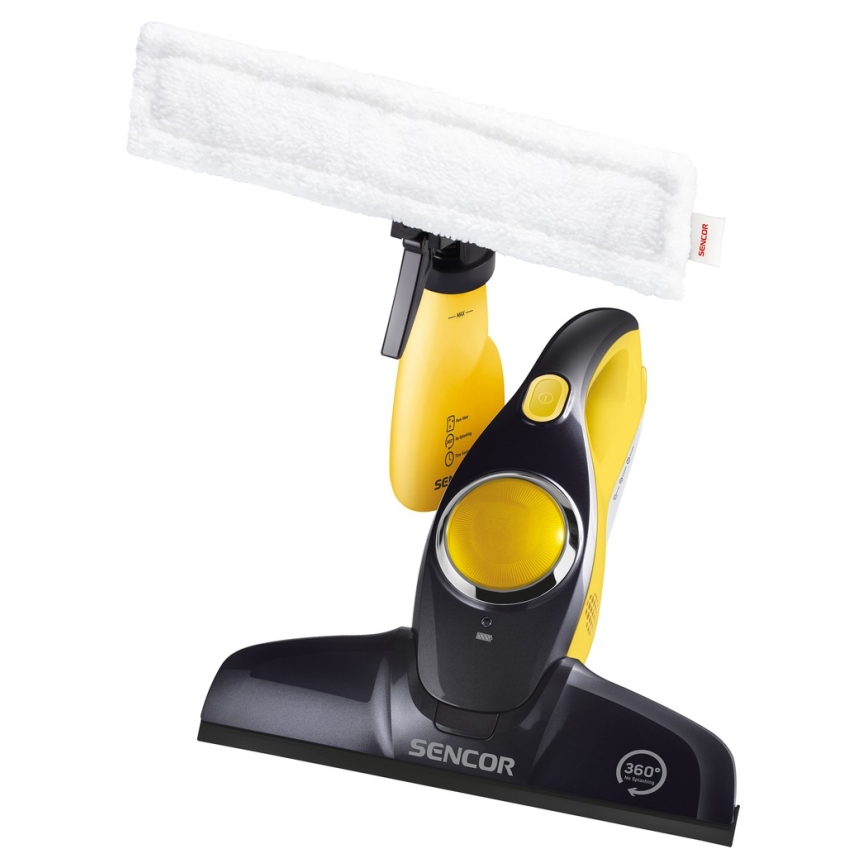 Sencor - Detergente per finestre 15W/3,6V/700 mAh IPX4