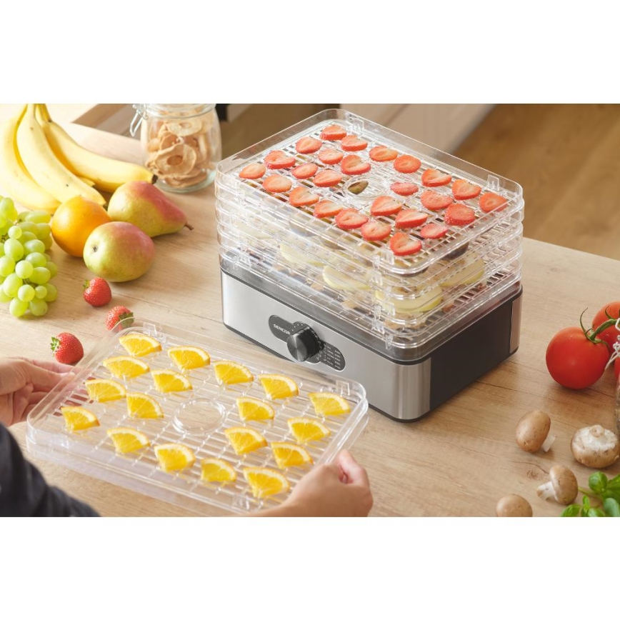 Sencor - Essiccatore per alimenti con regolazione della temperatura 700W/230V