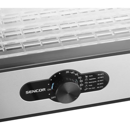 Sencor - Essiccatore per alimenti con regolazione della temperatura 700W/230V