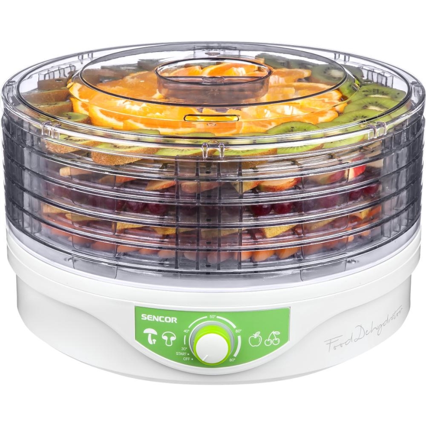 Sencor - Essiccatore per alimenti con termoregolatore 250W/230V