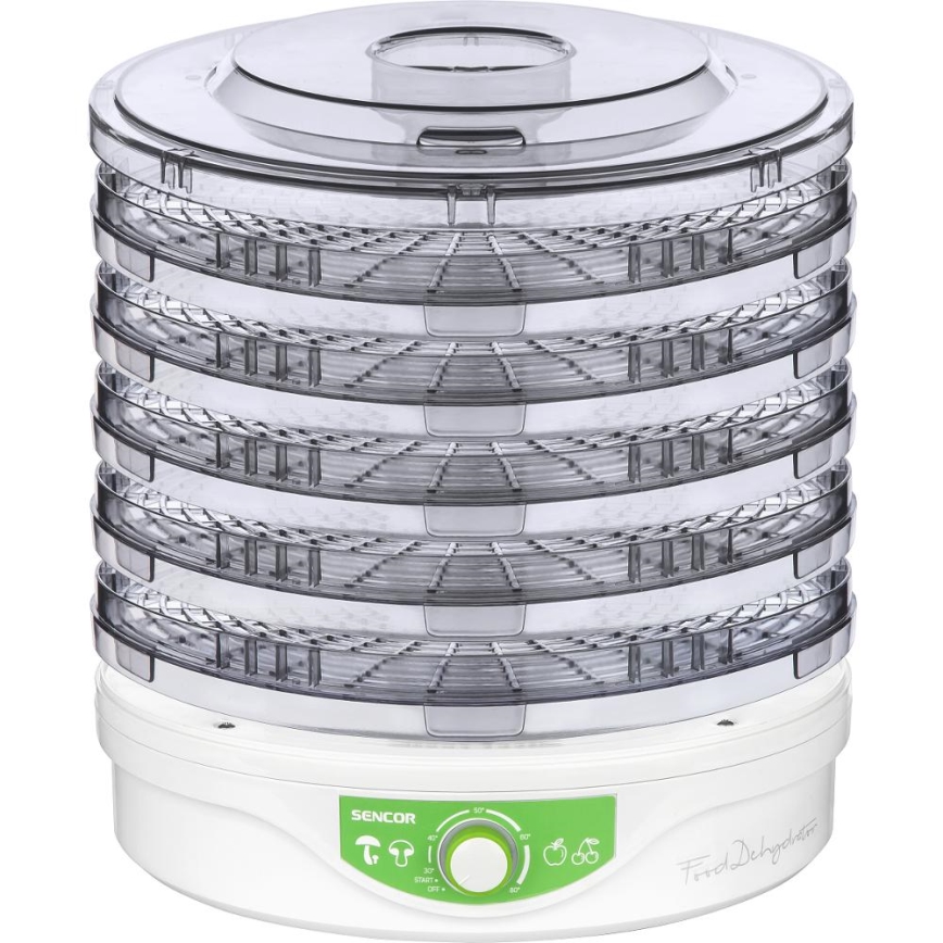 Sencor - Essiccatore per alimenti con termoregolatore 250W/230V