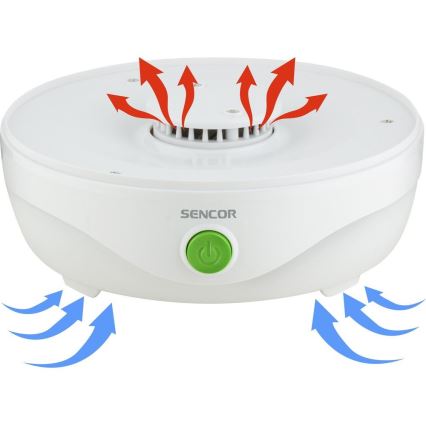 Sencor - Essiccatore per alimenti con termoregolazione 250W/230V