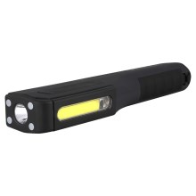Sencor - Faretto LED LED/1W/2xAAA + LED/3W/COB