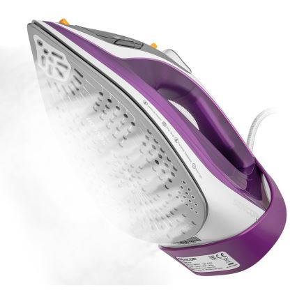 Sencor - Ferro da stiro a vapore 2400W/230V viola/bianco