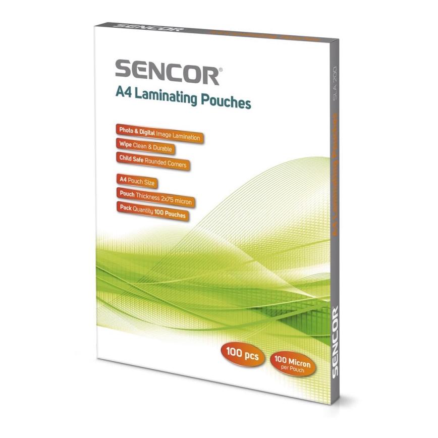 Sencor - Film di laminazione A4 100 pz