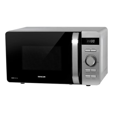 Sencor - Forno a microonde 800 W / 230 V, 17 L, argento