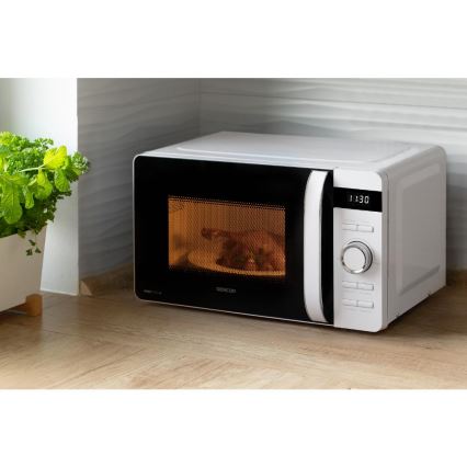 Sencor - Forno a microonde 800W/230V 17 l bianco