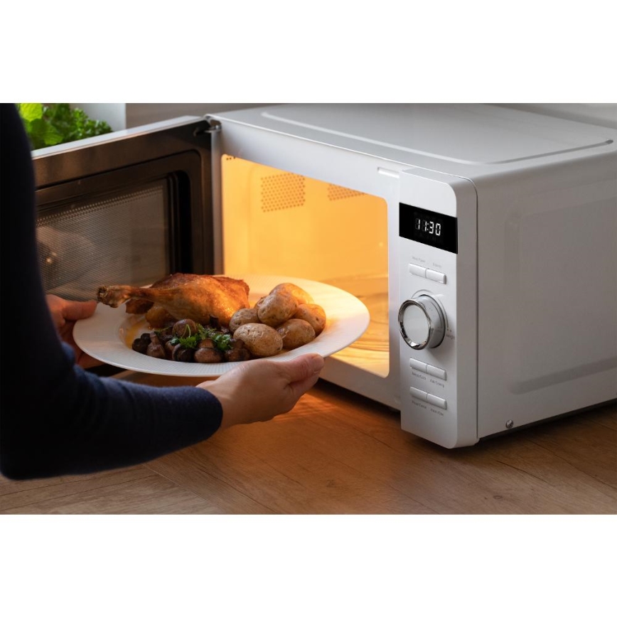 Sencor - Forno a microonde 800W/230V 17 l bianco